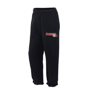 G182 Gildan Heavy Blend 8 oz., 50/50 Sweatpants – Black
