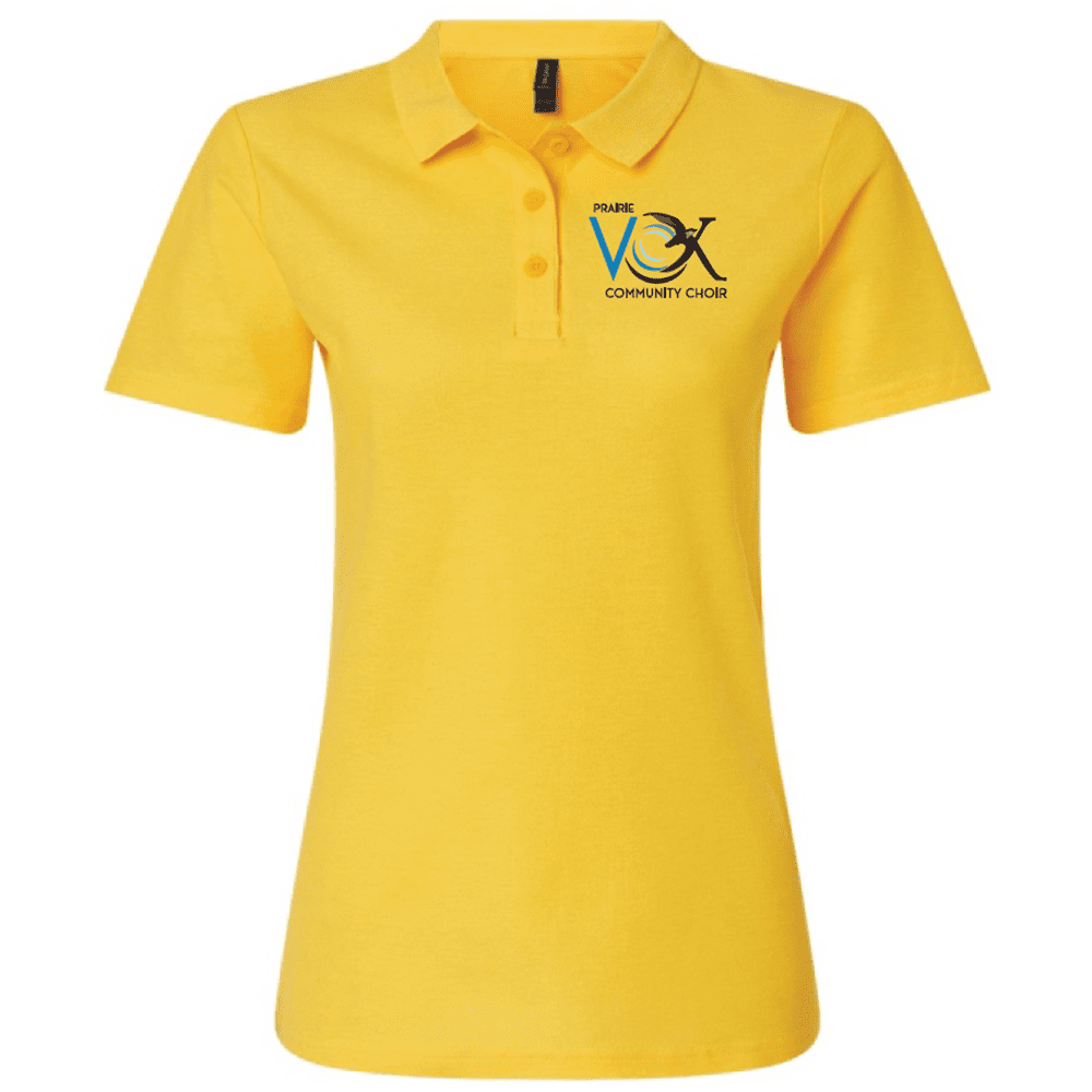 G64800L Gildan Women's Softstyle Pique Polo - Daisy