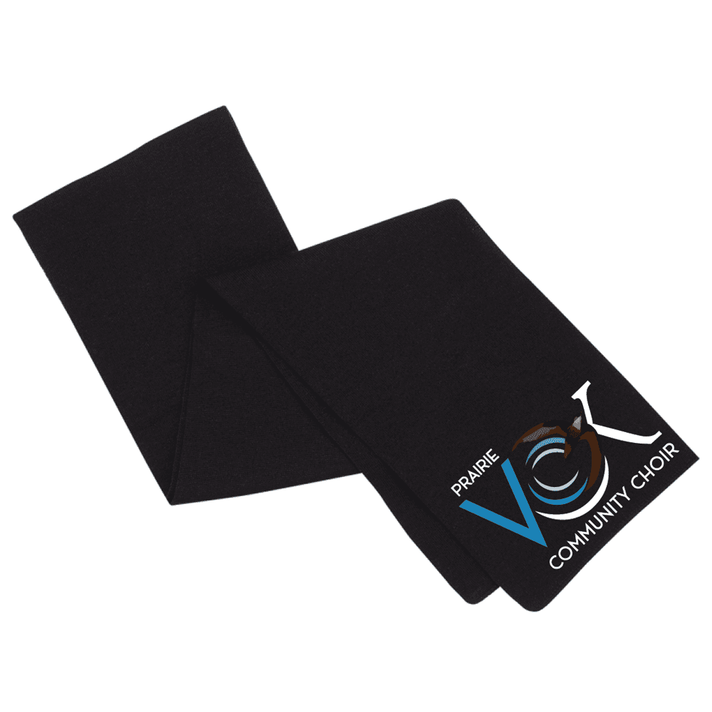 5Z500M Acrylic Oversized Scarf - Black