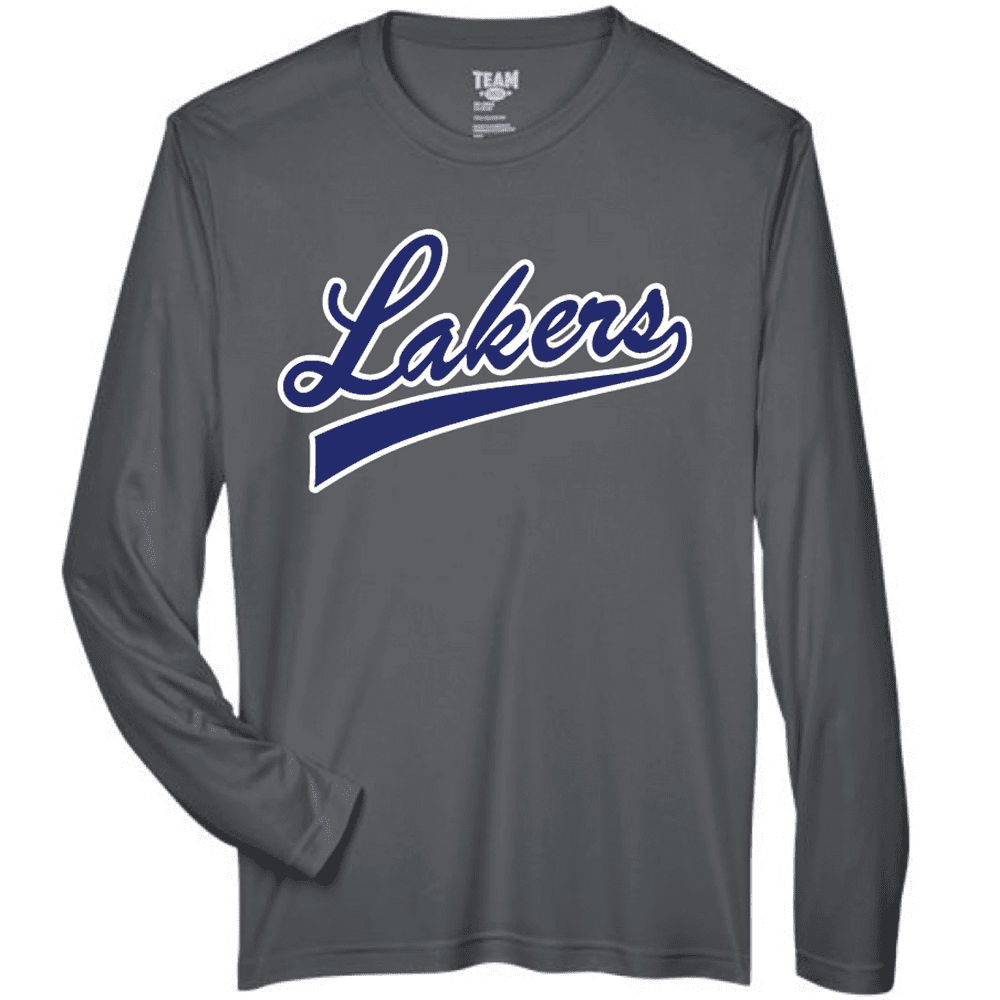 TT11LS Team 365 Performance Long Sleeve Shirt - Sport Graphite